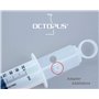 Octopus Seringue de Dosage 100 ML avec Tuyau de 100 cm en PVC, seringue en Plastique avec Tuyau en PVC, seringue d’Alimentation,