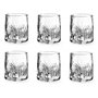Provance Lot de 6 verres à shot en cristal massif de qualité supérieure - 55 ml - Passe au lave-vaisselle - Aspect élégant