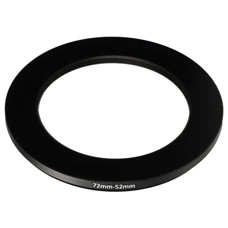 vhbw Bague d'adaptation de Filtre Step-Down de 72 mm vers 52 mm pour Objectif d'appareil Photo - Réducteur