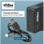 vhbw Chargeur USB Compatible avec Kodak LB-012 caméra caméscope Action-cam + témoin de Charge 4,2 V
