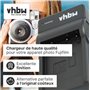vhbw Chargeur USB Compatible avec Kodak LB-012 caméra caméscope Action-cam + témoin de Charge 4,2 V