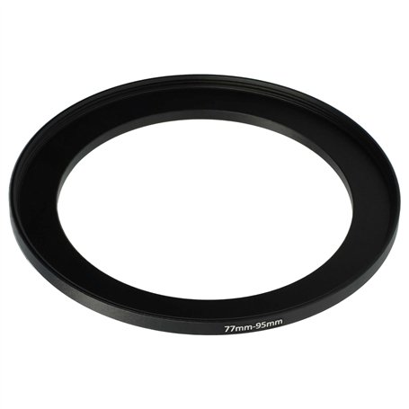 vhbw Bague d'adaptation de Filtre Step-Up de 77 mm vers 95 mm pour Objectif d'appareil Photo - Adaptateur