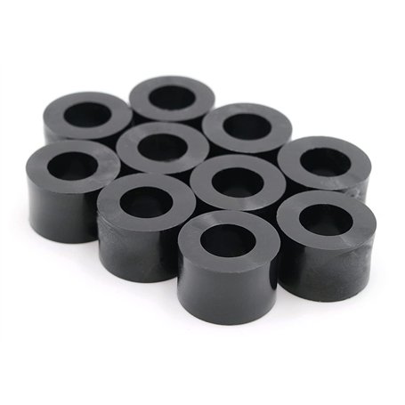 Design61 Lot de 10 entretoises rondes en polyéthylène haute densité 22 mm x Ø 15/8