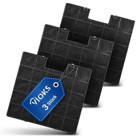 Lot de 2 filtres à charbon actif pour hotte aspirante Gorenje 180177 322147 300 x 280 mm Filtre de rechange/filtre anti-odeurs p