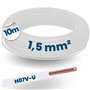 5 mm² blanc I Fil simple en PVC ignifuge 1