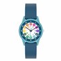 Cander Berlin MNA 1430 T Montre pour enfant garçon fille Montre d'apprentissage Bleu turquoise étanche