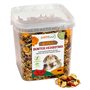 petifool Aliments complémentaires pour rongeurs Mélange d'automne coloré - Nourriture Naturelle et Saine pour Lapins - 650 g