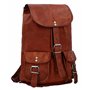 Gusti Sac à dos en cuir - Gary 13" Sac à dos Sac de jour Sac d'extérieur Cuir véritable Homme/Femme