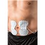 axion Électrode pour Musculation Six Pack Renforcement Musculaire | pour électrostimulateur Musculaire EMS à Connexion Filaire d