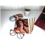 VON LILIENFELD Étui Lunettes Botticelli : La naissance de Vénus Chiffon de Nettoyage Boîte Robuste Cadeau Étui Lunettes de Solei