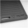 BBQ-Toro Plaque de gril en fonte 45 x 19,5 cm | Plaque réversible, émaillée | utilisable des deux côtés | convient pour le barbe