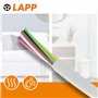 Lapp 0028304 UNITRONIC LiYY Câble de données en PVC 4 x 0,25 mm² I Câble à souder pour carte I Câble de signal I Câble de sonnet