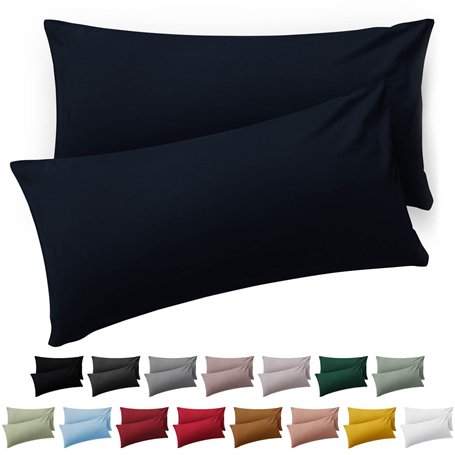 Blumtal Taie Oreiller 40x60 Lot de 2 - Housse de Coussin Microfibre - Taies d'oreillers avec Fermeture éclair
