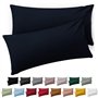 Blumtal Taie Oreiller 40x60 Lot de 2 - Housse de Coussin Microfibre - Taies d'oreillers avec Fermeture éclair