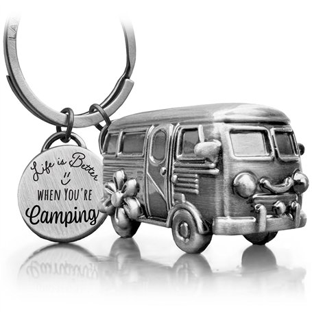 LANOLU Porte-clés de camping