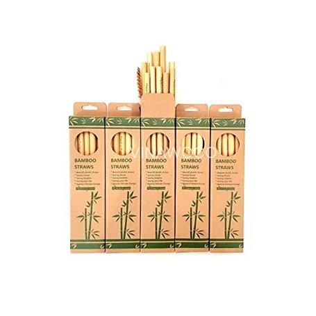 Hamann & Escher - Pailles en bambou écologiques réutilisables