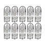 Lampes de verre de base la version de 2.1x9.5d 10 pièce W5W LAMPE du feu de 12V 5 Watt. Bonne qualité de Litech 10x W5W ampoules