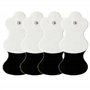 TERAPIO 4x Electrodes de remplacement. Compatible avec l'appareil TERAPIO-SMART-CIRCULATION. Pads de remplacement réutilisables