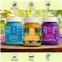 Sels de Bain Set 3x400g de Lavande - Sea Breeze - Ylang-Ylang - Naturelle - Idéal pour Bien Dormir - Soulagement du Stress - Bai