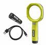 RYOBI - Loupe éclairée 4V USB Lithium - 2 intensités : 60/200 Lumens - Grossissement x 3 - Livrée avec son câble USB-C & 1 batte