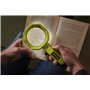 RYOBI - Loupe éclairée 4V USB Lithium - 2 intensités : 60/200 Lumens - Grossissement x 3 - Livrée avec son câble USB-C & 1 batte