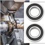 OTOTEC 8 Lot Roulements à Billes Doubles Scellés 6003-2RS 35 X 17 X 10 Mm Adaptés à Divers équipements Industriels Micro-moteurs
