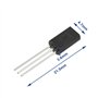 OTOTEC Lot de 10 paires de transistors PNP en silicone à 3 broches 2SB647AC 2SD667AC B647A D667A pour composants électriques Noi