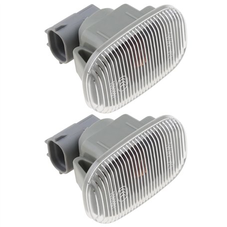 EMSea Lot de 2 Clignotants Latéraux D'aile Avant Compatible avec Toyota Corolla AVENSIS MR2 OE 81730-02022 81730-02023 81730-202