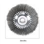 YINETTECH Brosse à mauvaises herbes en fil d'acier fin de 20,3 cm, tête de coupe pour tondeuse à gazon, plateau de désherbage po