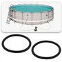 VGOL Lot de 4 joints toriques de piscine compatibles avec Reming-ton 1100 Compatible avec 11-87 Calibre 12 22 x 26 x 2 mm