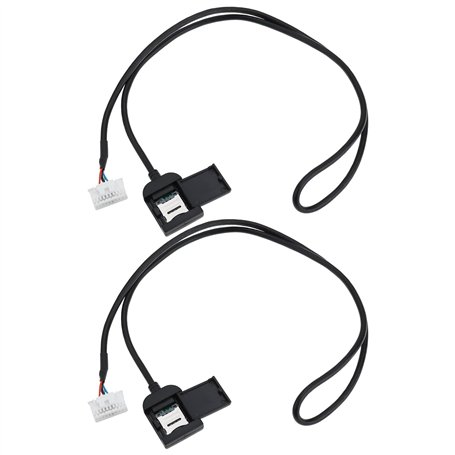 VGOL Adaptateur Fente Carte SIM 20 Broches Câble Compatible Android Multimédia GPS 4G