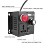 Falygda Ac220 V 4000 W Régulateur de tension électronique de température du moteur Régulateur de Variateur Outil électrique régl