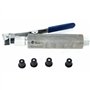 Wisboey Petite sableuse sablage pièces de rechange accessoires pièces sablage mobile sablage sablage avec 4 buses de sablage