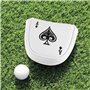 Geieold Couverture de TêTe de Putter de Maillet de Golf Protecteur de Club MagnéTique Convient pour Les Putters de Style 2 Balle