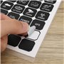 eMagTech 120pcs Petits Autocollants pour Panneau de Commutation Étiquette de Bouton Multifonction pour Voitures Bateaux Remorque