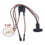 IMCCZONY Trou de Chargement pour Véhicule Électrique pour Enfants 6 V 12 V 24 V pour Chargeur de Véhicule Électrique pour Enfant