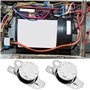 ECSiNG Lot de 2 interrupteurs de fin de course 37022 250 V 10 A 95° compatibles avec les fours Atwood RV 8500 Series 8531 8535 8