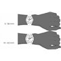 ICE-WATCH - Ice Solar Power Borealis - Montre Bleue pour Homme avec Bracelet en Silicone - 019032 (Medium)