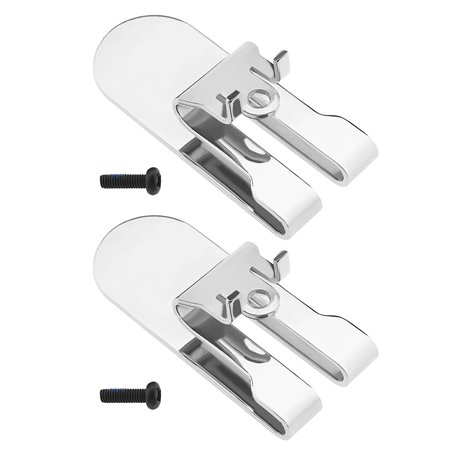 eMagTech Lot de 2pcs Crochets de Ceinture Compatible avec DeWalt 18V Outils Électriques DCF620B DCF620D2 DCF620D2-AR DCF620D2-B2