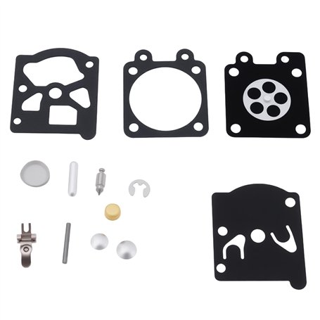 Briny River Kit de réparation de diaphragme de carburateur K2-WTEA compatible avec carburateur Walbro compatible avec tronçonneu