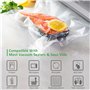 KitchenBoss Sac Sous vide Alimentaire：Sac Mise Sous Vide Alimentaire pour Appareil Sous Vide, Rouleau Sous Vide Alimentaire sans
