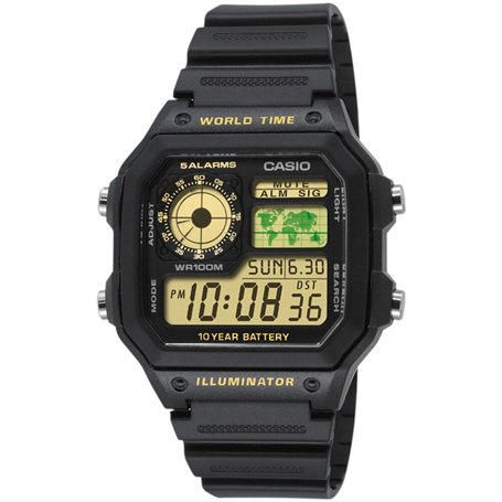 Casio Sports AE-1200WH-1B Montre pour Homme