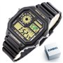 Casio Sports AE-1200WH-1B Montre pour Homme, Noir, Mouvement à Quartz