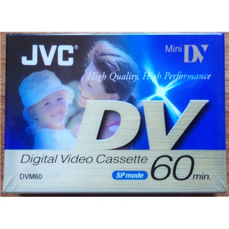 JVC Cassettes Mini DV 60 minutes