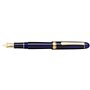 PLATINUM Century Gold Trim Chartres Stylo-plume Japonais 3776 Century Gold Trim Bleu Taille M/Bleu 0