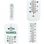 Thermomètre pour serre - 240 mm - Pour une utilisation en extérieur dans une serre de jardin, un abri de jardin - pour le jardin