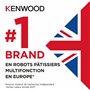 Kenwood Fdm307 Processeur de nourriture, noir/argenté