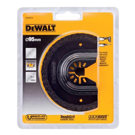 DeWalt DT20718-QZ - Lame de Scie à Carreaux en Carbure segmenté 5 mm Couleur