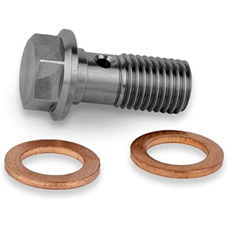 PrecisionGeek Banjo Vis Boulon M10 x 1.00mm L-22mm INOX Freins