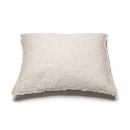 LinenMe Natural Taie D’Oreiller en Lin Crushed